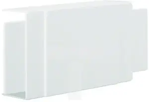 Hager tehalit.LF T/X Branch Piece for Cable Trunking, 40x90mm, White