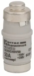 Mersen D02 Fuse Link gG 50A 400VAC/250VDC