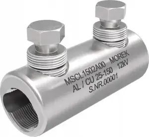 MOREK MSCL150 Screw Connector for Al/Cu Conductors 25-150mm² 12kV with 2 Shear-Off Bolts