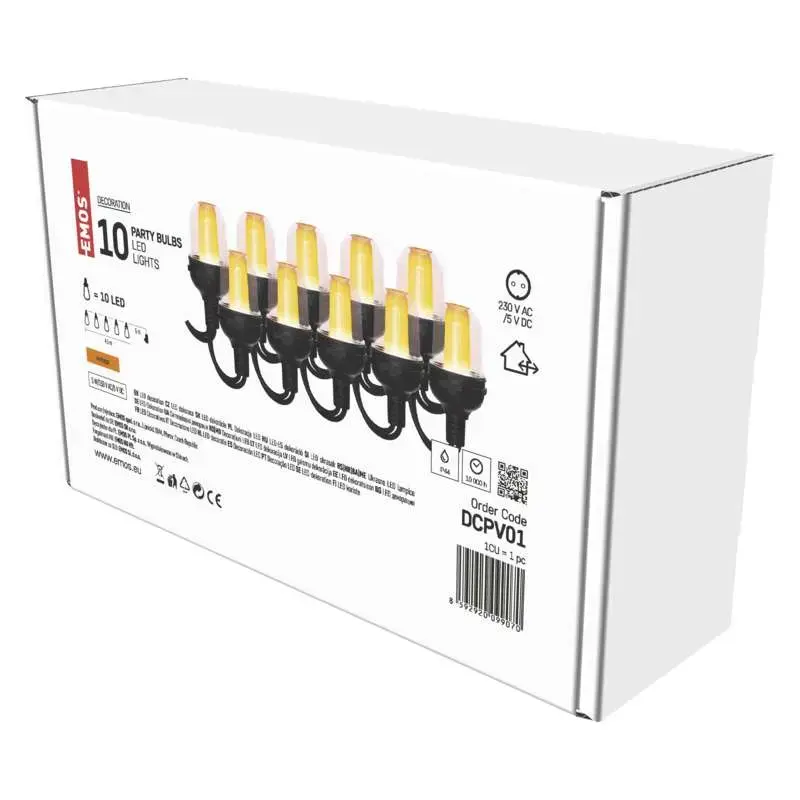 EMOS DCPV01 LED String Light 4.5m Photo 3