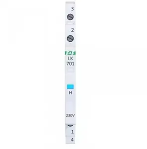 FF LK-701B Modular LED Indicator Light, 1-Phase, Blue, 230V, 0.5 Module Slim