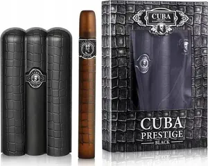 Cuba Prestige Black Eau de Toilette Set 90ml and 35ml