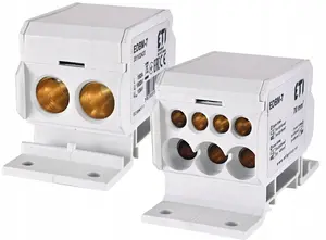 Распределительный блок Eti-Polam EDBM-7 192A, 2x4-70мм2, 3x2.5-25мм2, 4x2.5-16мм2, серый