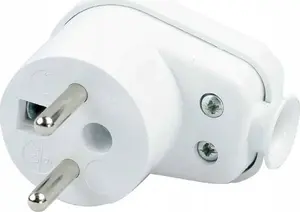ORNO WT-16 gumijas kontaktdakša ar rokturi, 2P+Z, IP44, melna