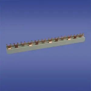 Трехфазная вилочная шина ELEKTROPLAST 63A 10мм2 18 модулей