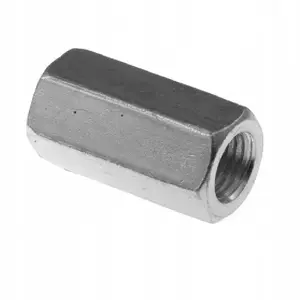 PAWBOL R.8163G-P Hexagonal Grounding Rod Connector for 16mm Rod, Galvanized Steel