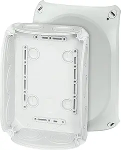 Распределительная коробка Hensel DK 1000 GZ, 180 x 130 x 77 мм, IP66, серая, без клемм