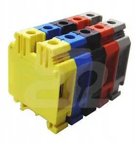 Ergom ZJU2-35/RD 1-pole DIN rail terminal block 35mm2 red
