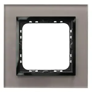 Ospel R-1YGC/41/25 Single Frame for Electrical Accessories Grey