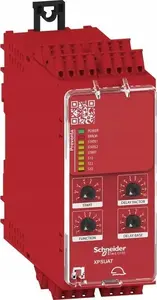 Schneider Electric Preventa XPS Universal Safety Module XPSUAT13A3AC, Category 4, 24V AC/DC, 3NO+3NO+1NC, Spring Terminals