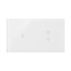 Kontakt-Simon DSTR213/70 Touch Panel Socket-Outlet, White, IP20