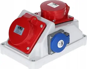 Распределительный щит ELS Elektrotechnika COMBO PLUS 32A/5P, 16A/5P, 2x230V IP44