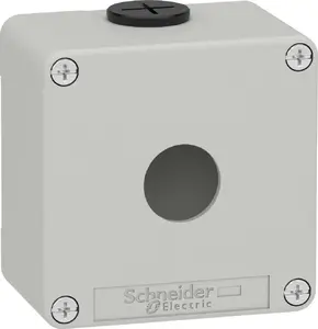 Schneider Electric Harmony XAP Empty Control Station, 1 Cut-out, Grey