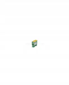Ergom ZJUN-50 PE 1-pole DIN rail terminal block 50mm2 yellow-green