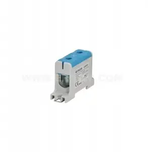 Ergom ZJUN-95/BL 1-pole DIN rail terminal block, blue