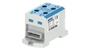 Универсальная клемма MOREK OTL95-2B 2xAl/Cu 6-95мм2 1000В AC/1500В DC синяя