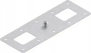 Baks SPM1 Steel Mounting Plate for Flat Roofs