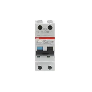 ABB DS201 C10 AC30 Residual Current Circuit Breaker with Overcurrent Protection 1P+N 10A