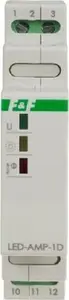 F&F LED-AMP-1D LED Signal Amplifier 12/24V DC for DIN Rail