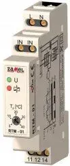 Zamel RTM-02 Temperature Regulator 230V AC, Range -10 to +40°C