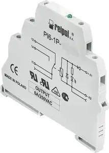 Relpol PI6-1P-230VAC/DC Interface Relay 1P 6A 230V AC/DC