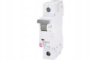 Etipo Asti-Etimat 6 Miniature Circuit Breaker 1P B 2A 6kA AC