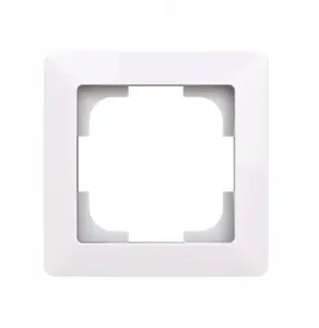 ABB ZONI Single Frame, White, 3901T-A00010 500