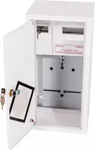 Alfako Surface-Mounted Distribution Board A-RZ9, IP40 with Lock