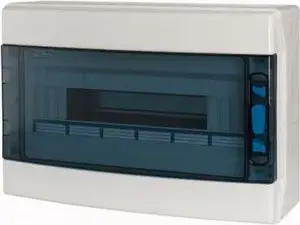 Модульный щит Eaton IKA-1/18-ST-UV, 1 ряд, 18 модулей, IP65, устойчив к УФ-излучению