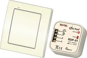 Zamel RZB-02 bezvadu vadības komplekts ar RNK-02 raidītāju un RDP-01 dimmeri