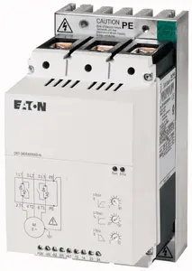 Eaton DS7-340SX081N0-N mīkstais palaidējs, 81A, 200-480V AC, 50/60 Hz, IP20