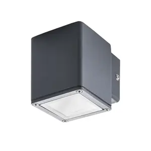 Kanlux GORI EL 135 D Outdoor Wall Light, Anthracite, GU10, 35W, IP44