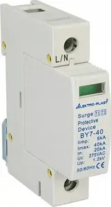 Устройство защиты от перенапряжений ELEKTROPLAST BY7-40/1-275 Тип 1+2 (B+C) 1P AC
