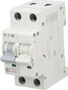 Eaton xPole Home HN-C10/1N automātiskais slēdzis 1P+N 10A 6kA C-raksturlīkne