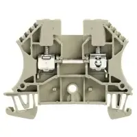 Weidmüller WDU 4 Electrical Terminal Block, 4 mm², 32 A, Grey