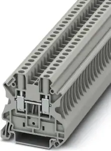 Phoenix Contact UT 4 Universal Feed-Through Terminal Block, 0.14-6mm², Gray