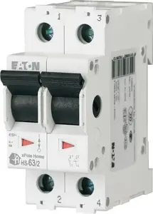 Модульный выключатель нагрузки Eaton HIS-63/2, 63А, 2 полюса