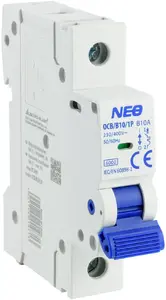 Автоматический выключатель ELEKTROPLAST OCB/B10/1P 1P B 10A 6kA