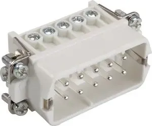 Lapp EPIC H-A 10 SS Male Connector Insert, 10P+PE, 16A, 250V