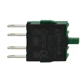 Schneider Electric ZB6E1B Contact Block, 250V, IP65, Black