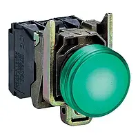 Светосигнальный индикатор Schneider Electric XB4BVB3, 24В, зеленый
