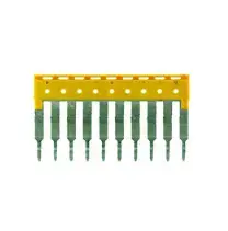 Weidmüller ZQV 2.5/10 Cross-connector for Terminal Blocks, 20 Pieces