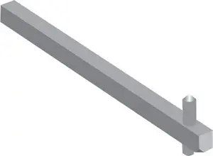 ABB OXP6X400 Shaft for Disconnect Switches, 400mm