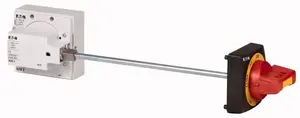 Поворотный переключатель Eaton NZM2-XSR-L, черный и красный