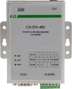 Преобразователь интерфейсов F&F MAX-CN-ETH-485 RS-485 в TCP/IP