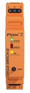 FF Wi-R1S1-D Single Wi-Fi Relay Switch 230V for DIN Rail Mounting