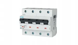 Автоматический выключатель EATON AZ-4-D20, 4 полюса, характеристика D, 20А, 25кА