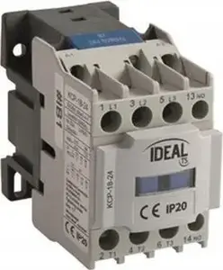 Контактор силовой Kanlux KCP-18-24 18А 3П 24В АС 1НО