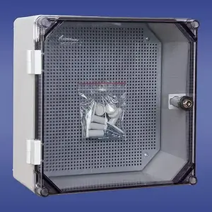 Корпус накладной ELEKTROPLAST UNIbox Uni-0/T43.00 с монтажной панелью и прозрачной дверцей