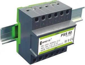 BREVE PSS 50N drošības transformators 230/12V montāžai uz DIN sliedes